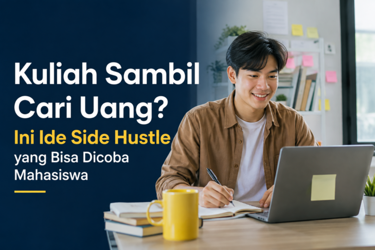 Kuliah Sambil Cari Uang? Ini Ide Side Hustle yang Bisa Dicoba Mahasiswa